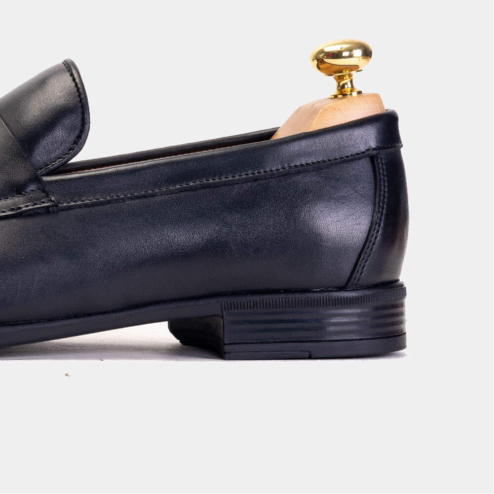 Volzak 5123 Black Leather Shoe