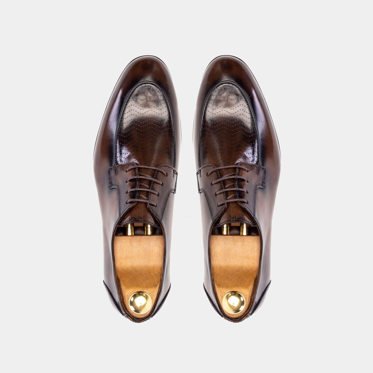 Volzak 5128 Vintage Brown Leather Shoe