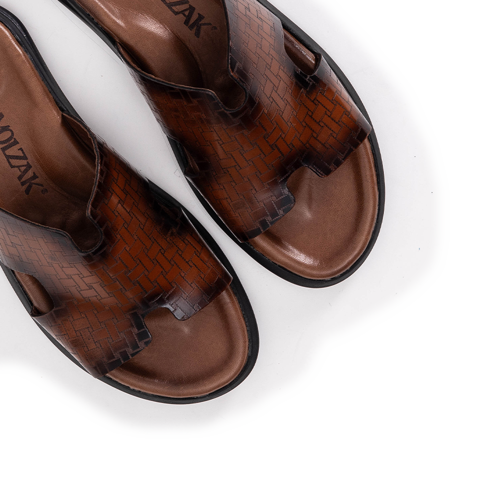 Volzak 5131 Removable Leather Sandal Brown
