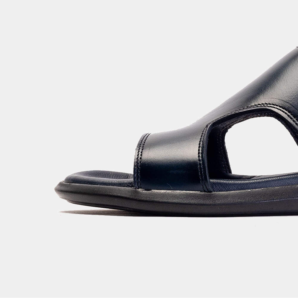 Volzak 5133 Blue Leather Sandal