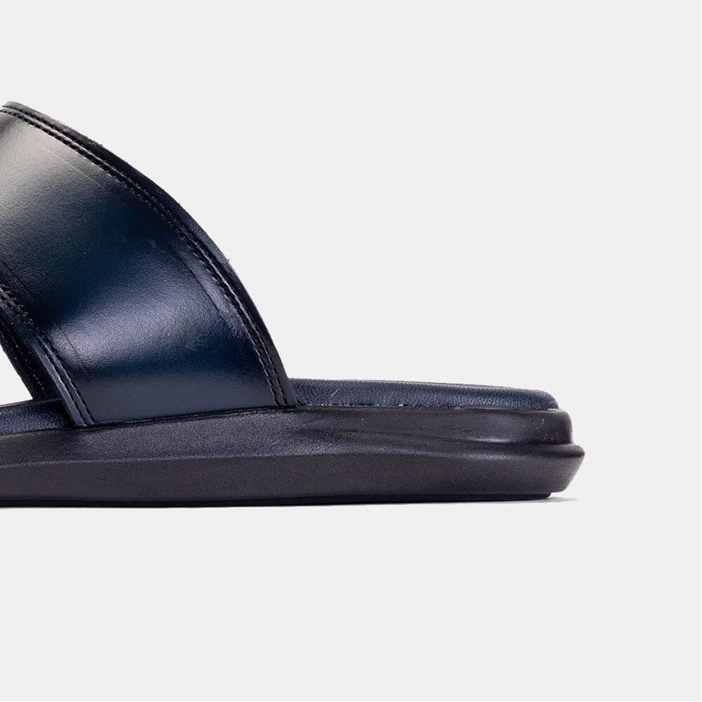 Volzak 5133 Blue Leather Sandal