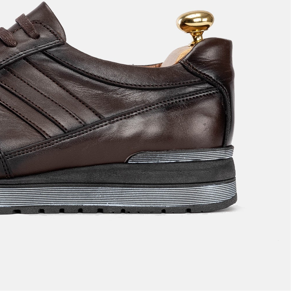 Volzak 5152 Basket en cuir Marron
