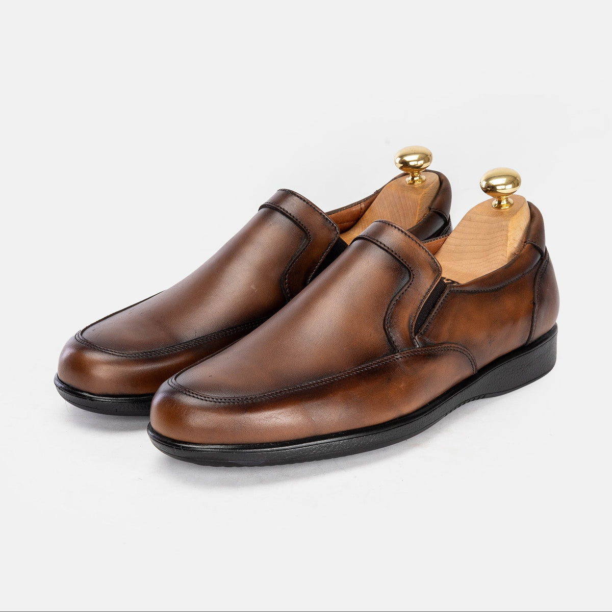 Volzak 5156 Vintage Brown Leather Shoe