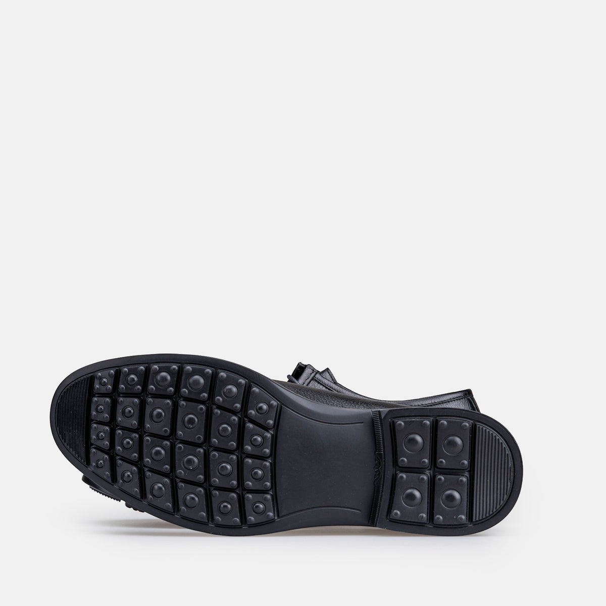 Volzak 5545 chaussure en cuir Noir Grainé