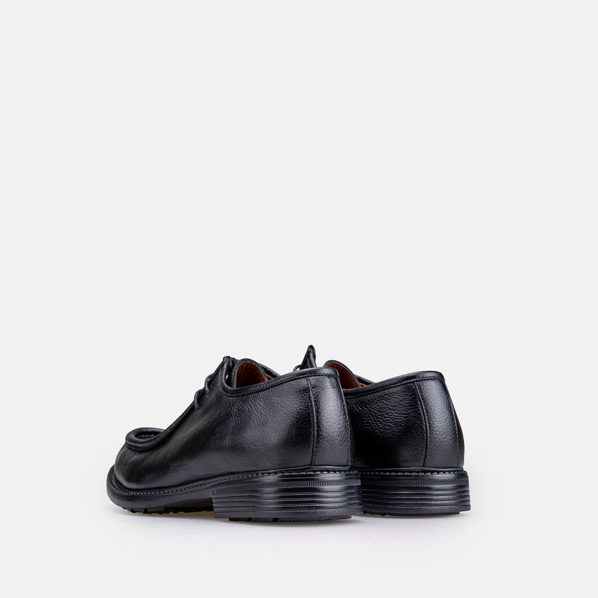 Volzak 5545 chaussure en cuir Noir Grainé