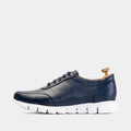 Volzak 6028 Leather sneaker Blue