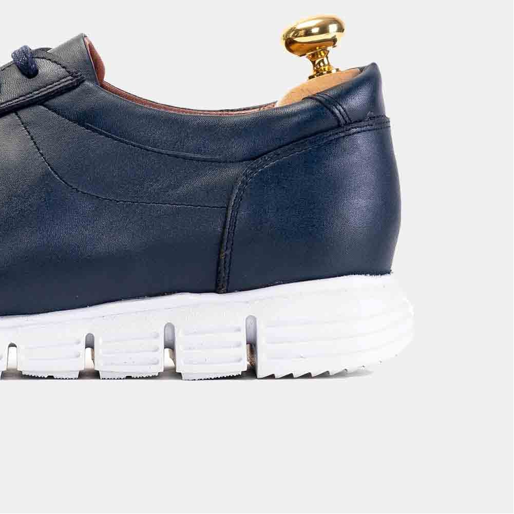 Volzak 6028 Leather sneaker Blue