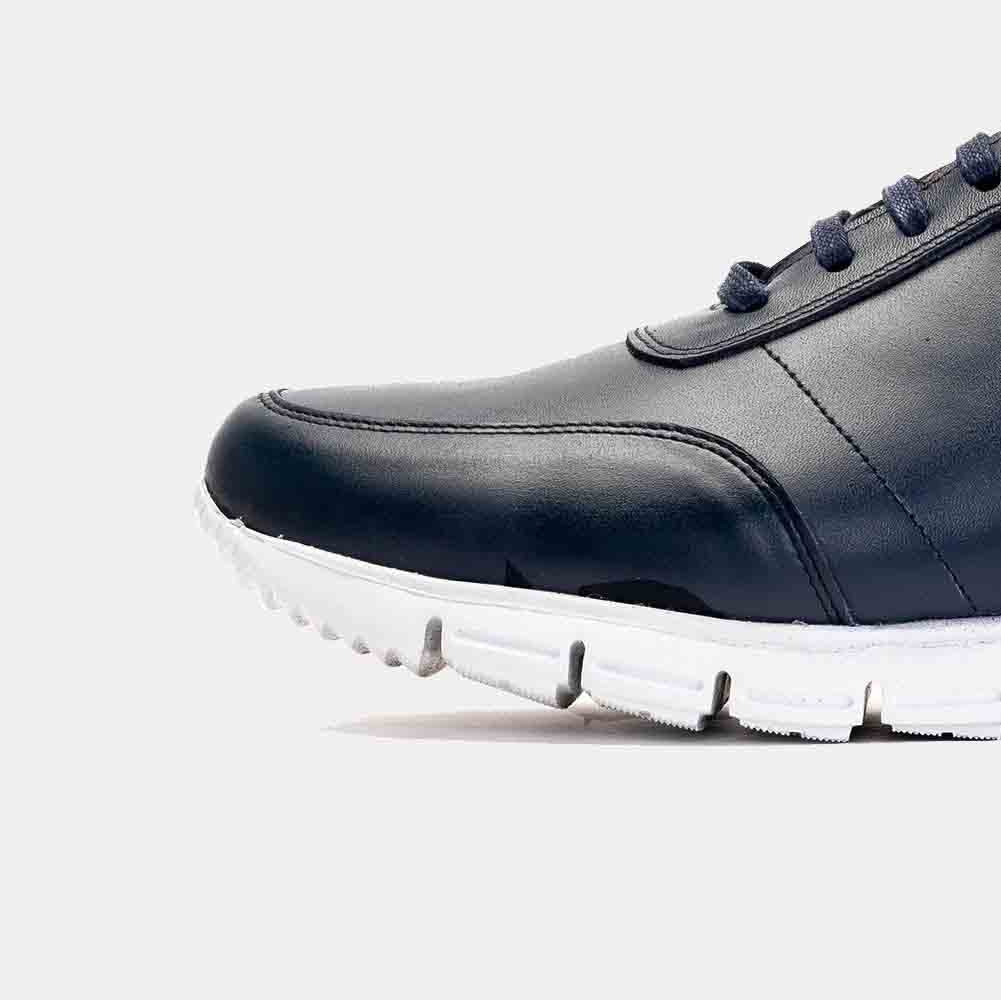 Volzak 6028 Leather sneaker Blue