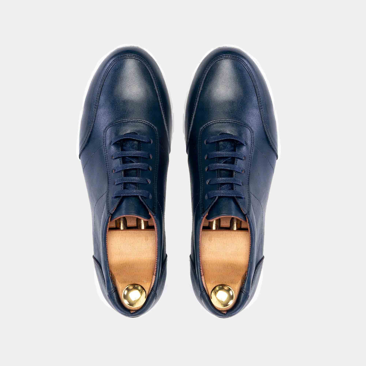 Volzak 6028 Leather sneaker Blue