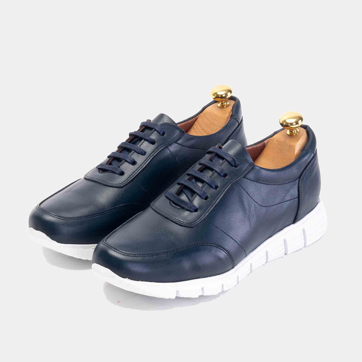 Volzak 6028 Leather sneaker Blue