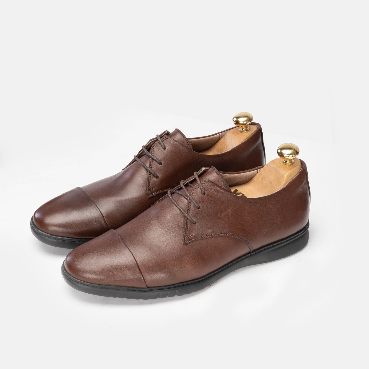 ''6061 Chaussure en cuir Marron