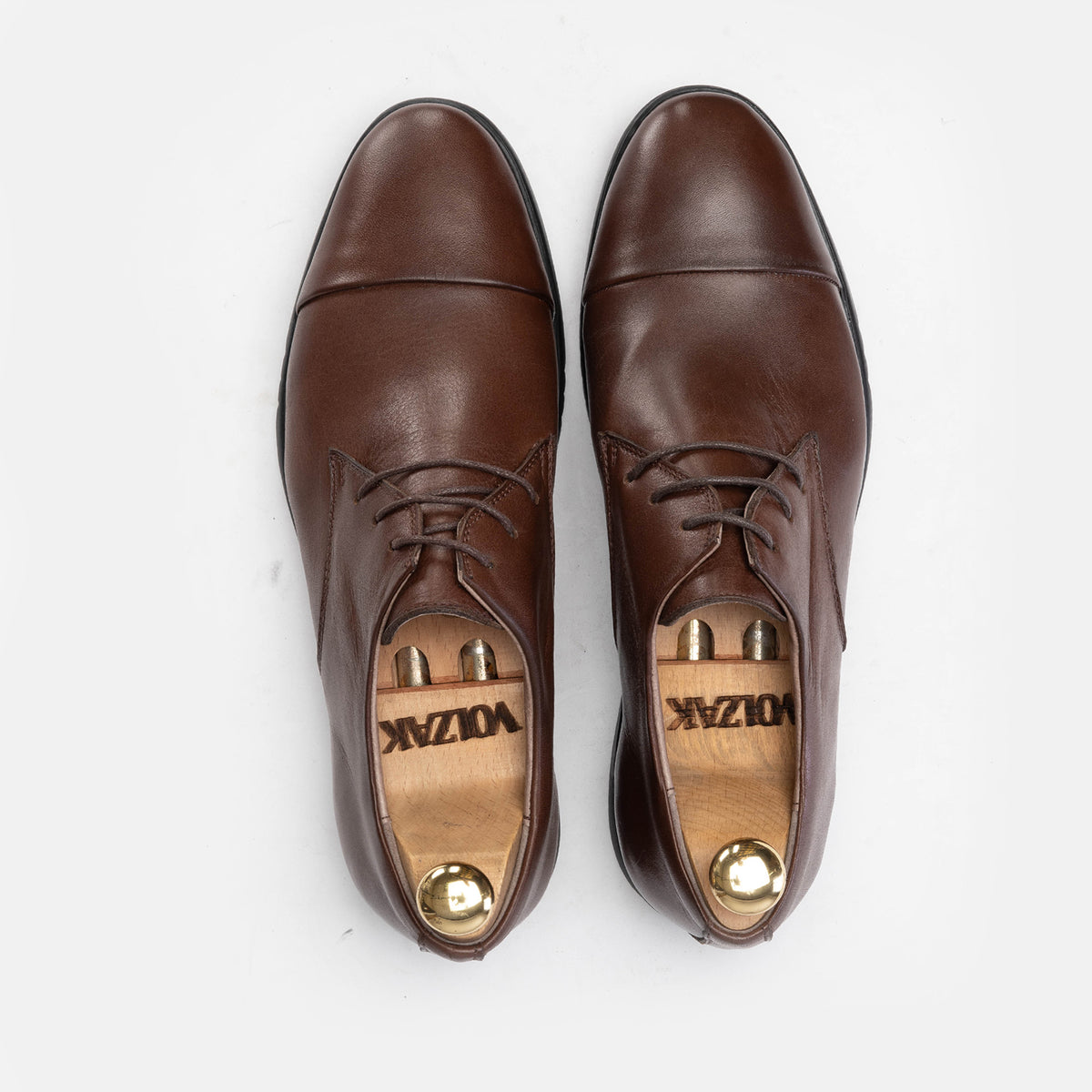 ''6061 Chaussure en cuir Marron