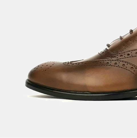 Volzak 891 Vintage Brown Leather Shoe