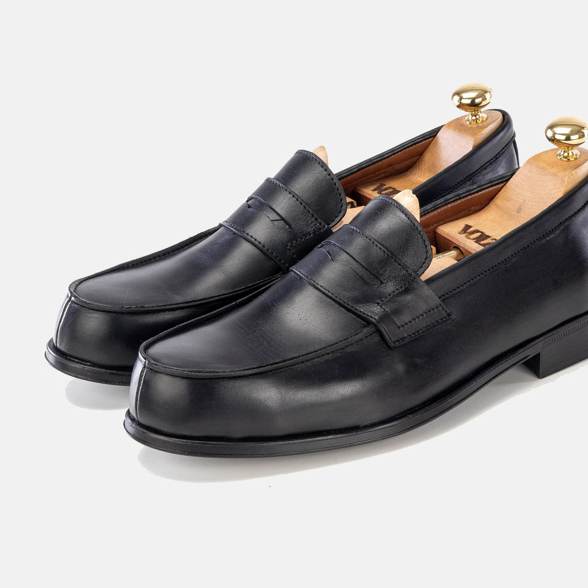 Volzak 5157 Mocassin en cuir Noir
