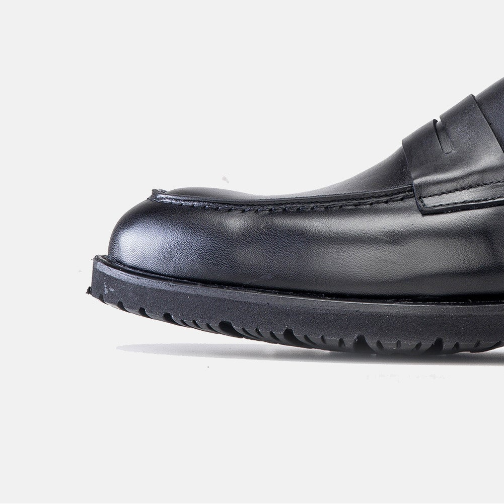 Volzak 5164 black leather shoe