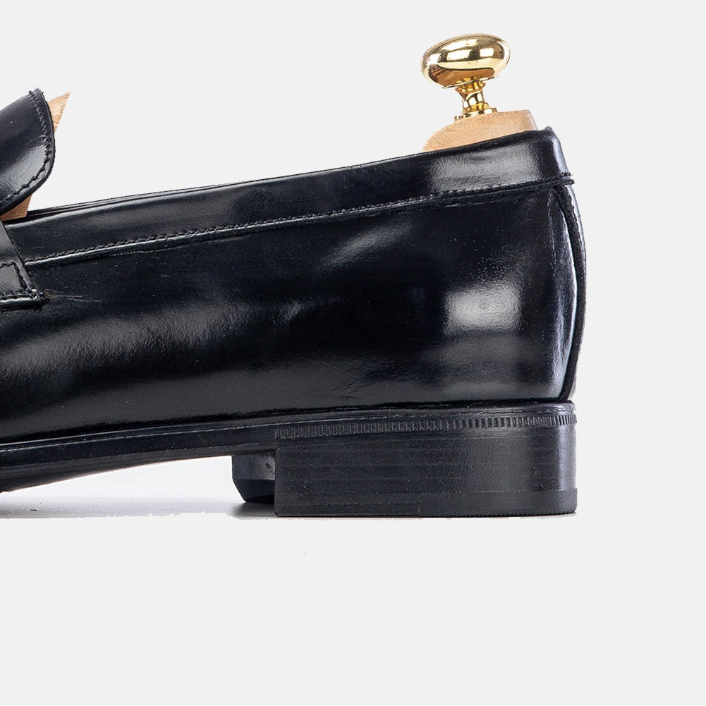 Volzak 5157 black removable leather moccasin