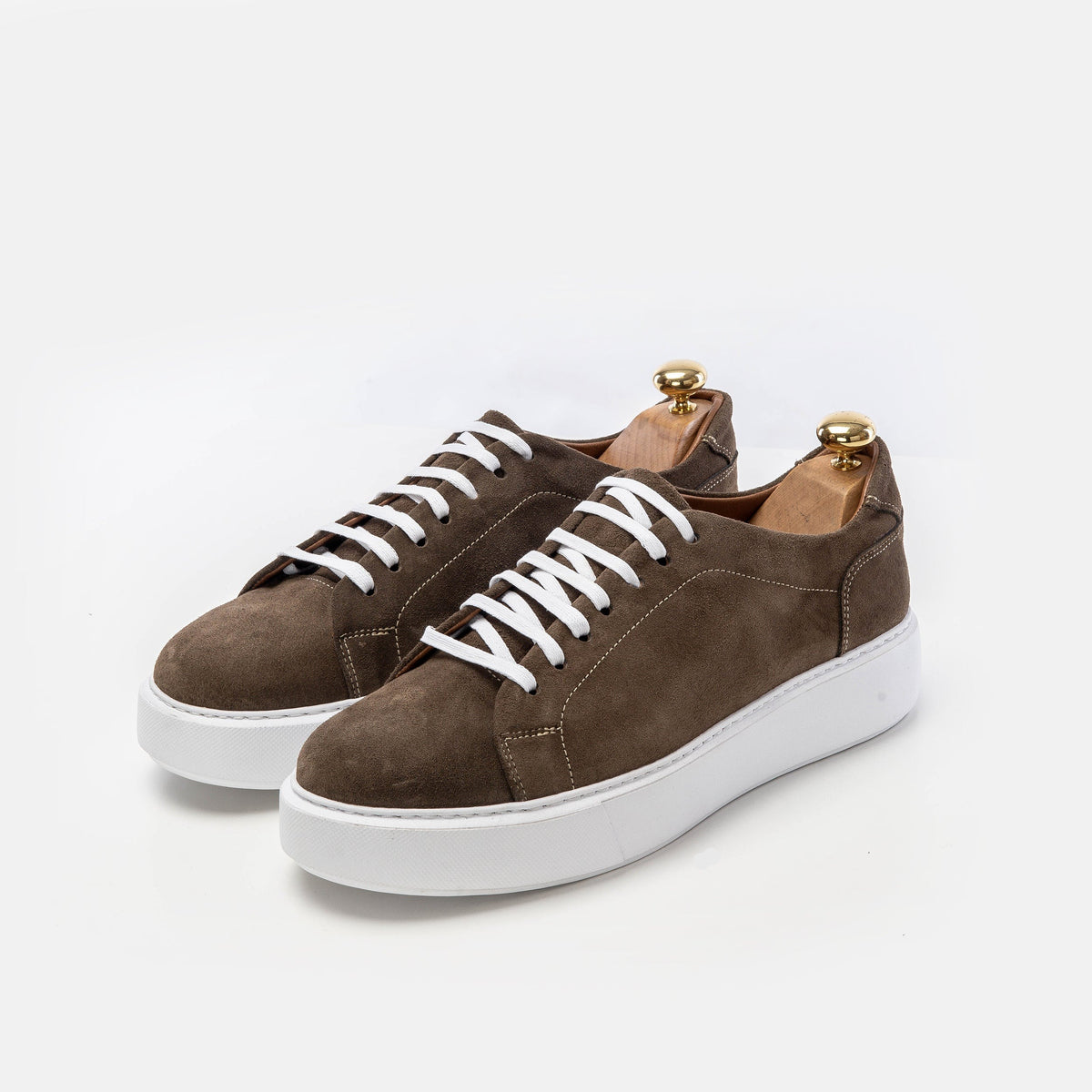 Volzak 5177 gray suede sneaker