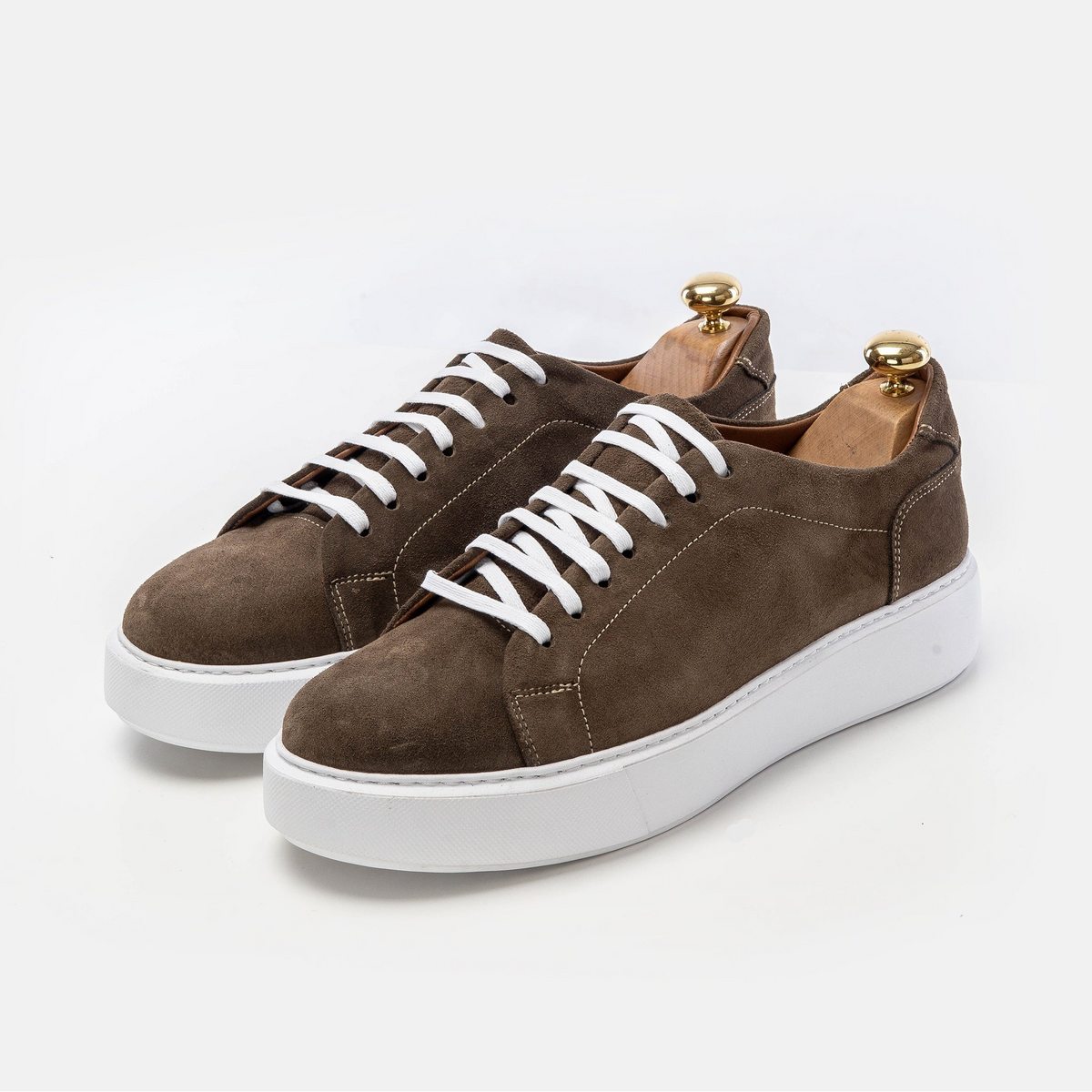 Volzak 5177 gray suede sneaker