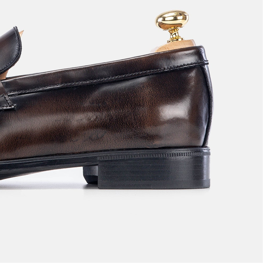 Volzak 5157 brown removable leather moccasin