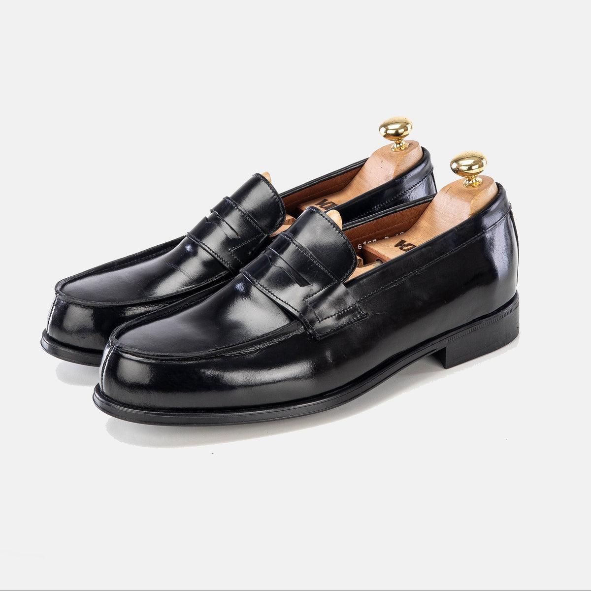 Volzak 5157 black removable leather moccasin