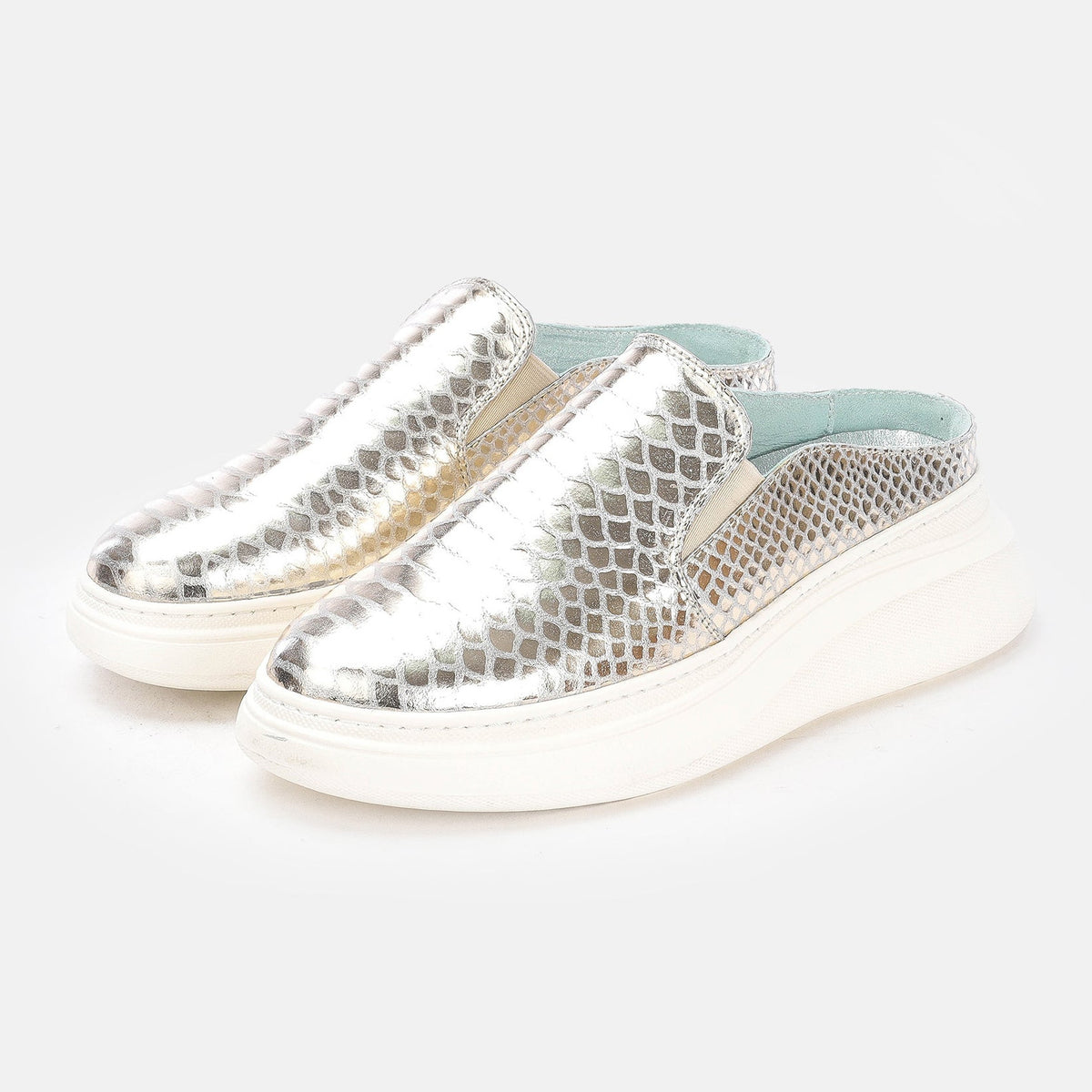 Volzak 02 Cartier Snake Leather Mule