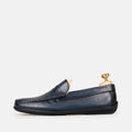 Volzak 5420 Mocassin en cuir Bleu
