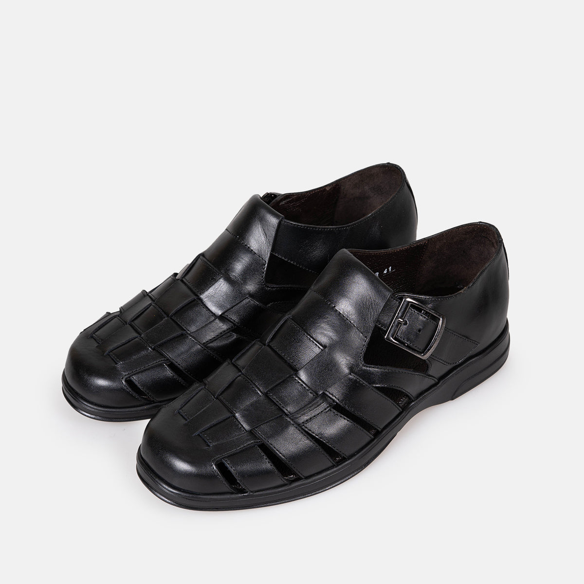 Volzak 5210 S Sandale en cuir Noir