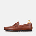 Volzak 0100 Mocassin en cuir Camel
