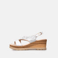 Volzak 5014 Sandale en cuir  Blanc