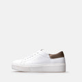 Volzak 2525 White Leather Sneakers