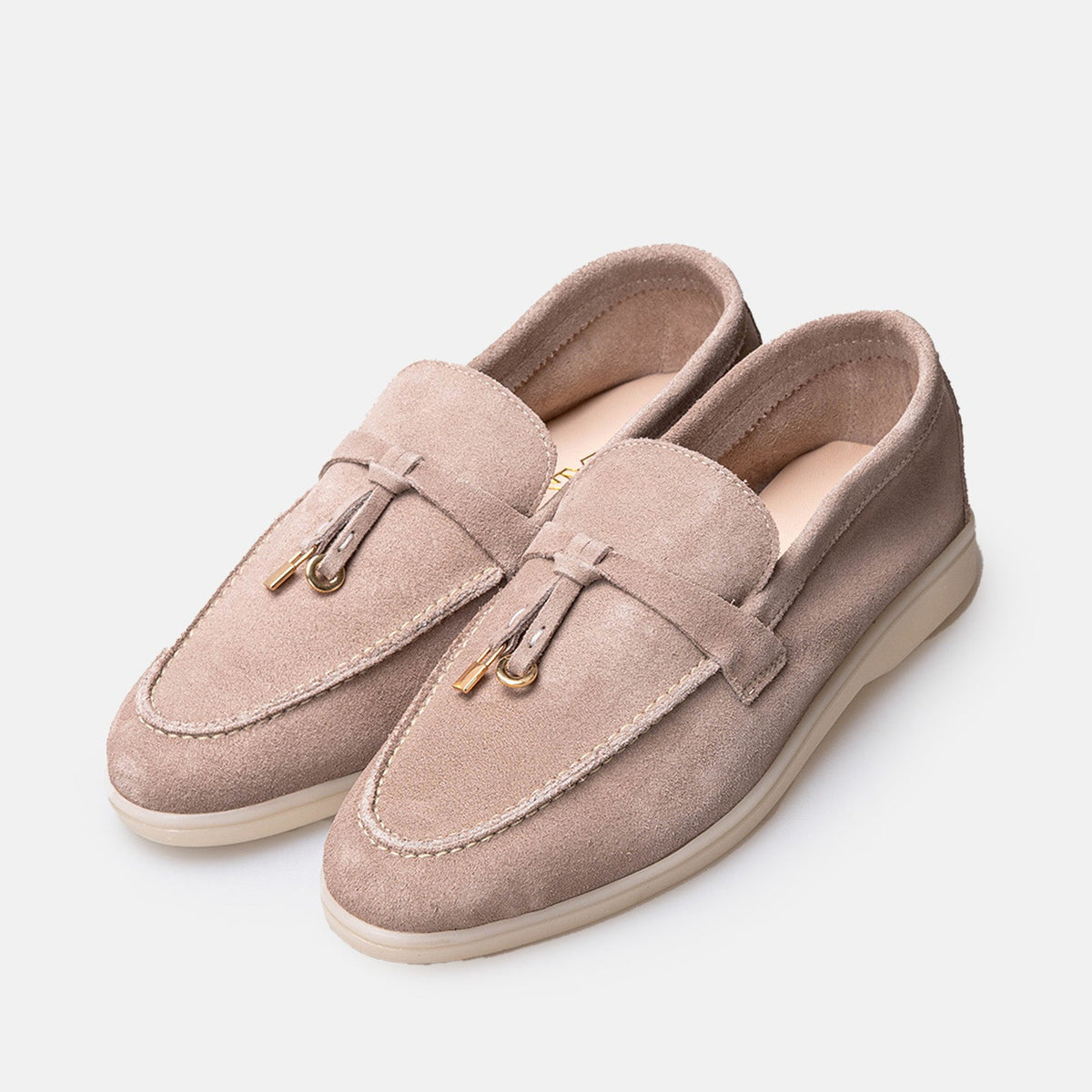 Volzak 32 Light Taupe Suede Shoe