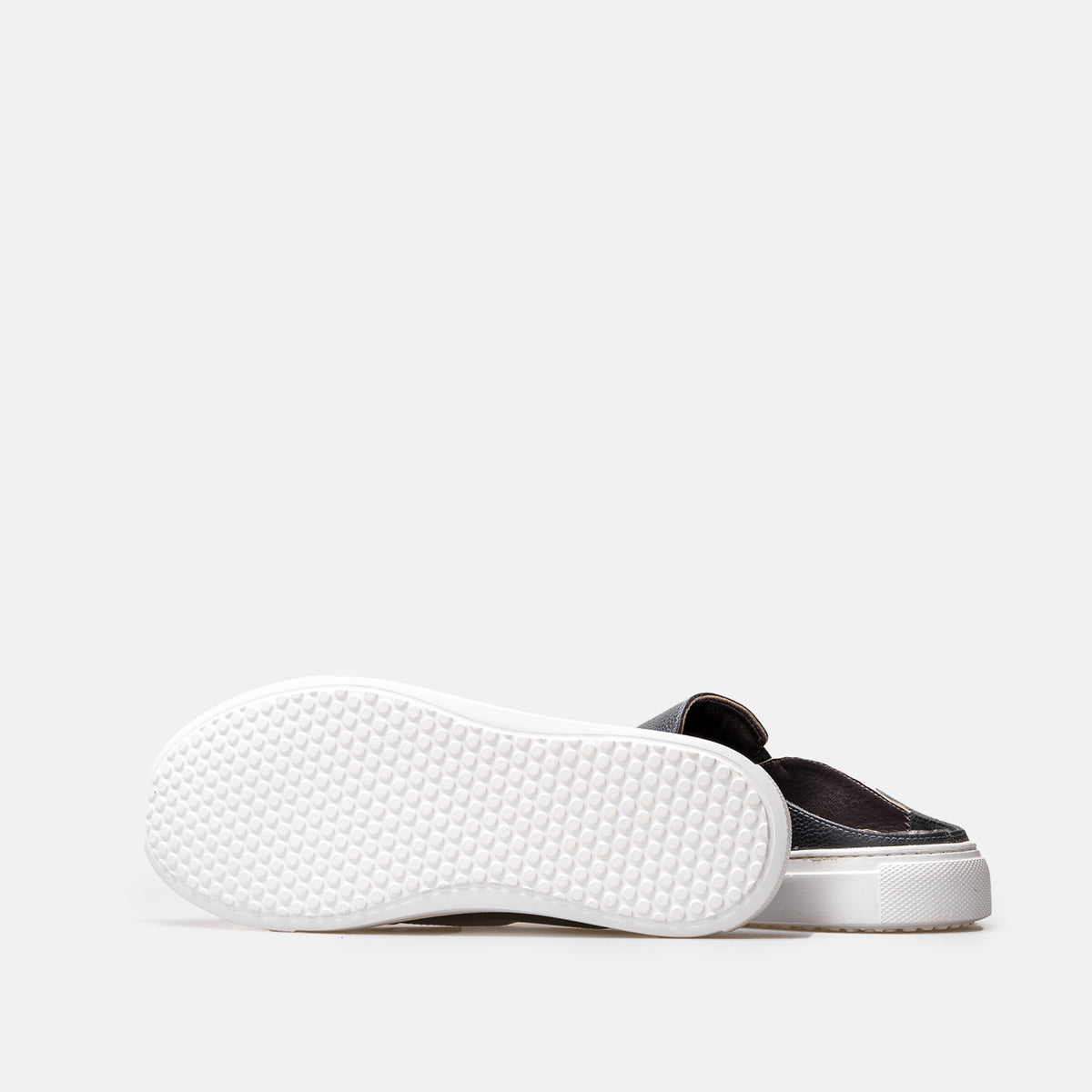 Volzak 301 Grey Leather Mule