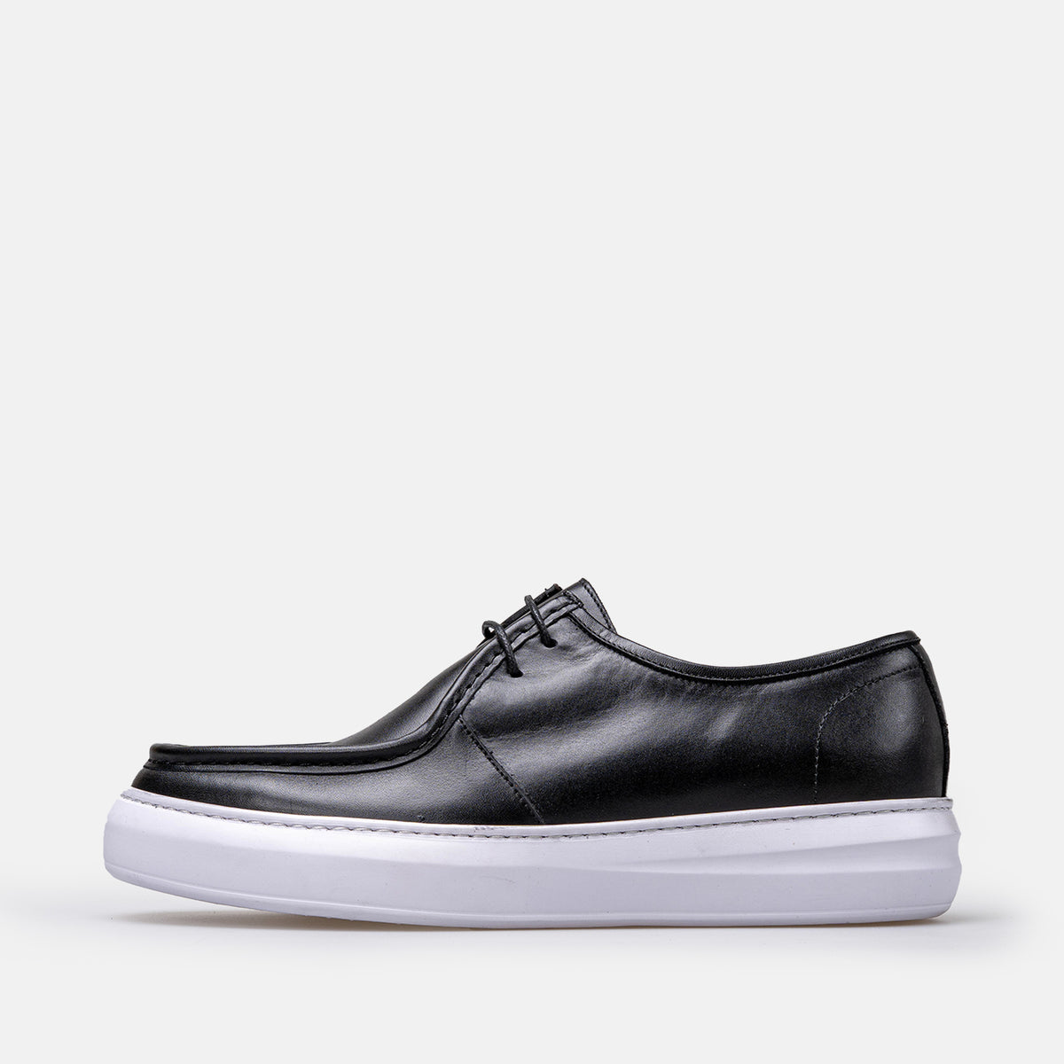 Volzak 5418 basket en cuir Noir