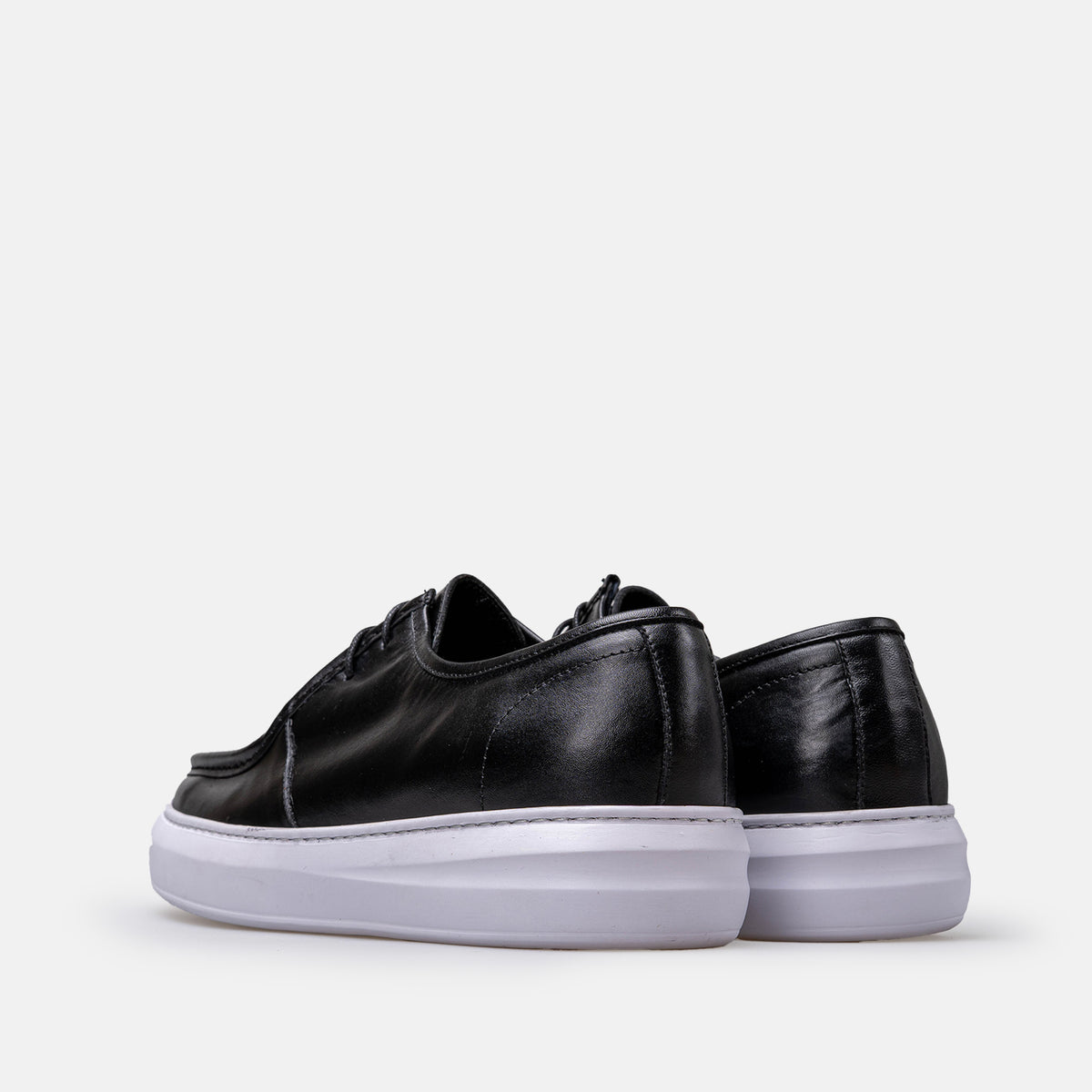 Volzak 5418 basket en cuir Noir