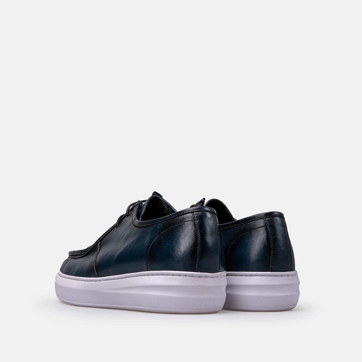 Volzak 5418 basket en cuir Bleu