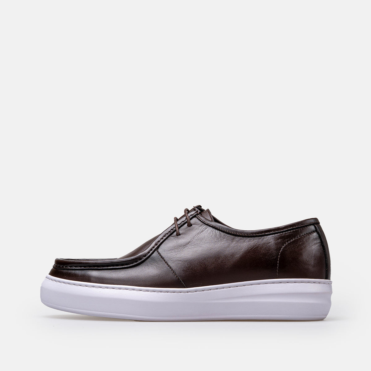 Volzak 5418 basket en cuir Marron