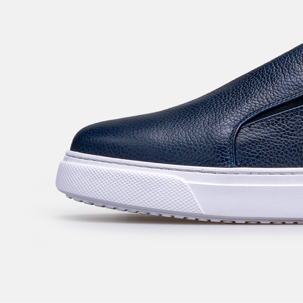 Volzak 301 Mule en cuir Bleu