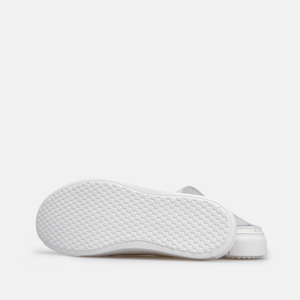 Volzak 301 Mule en cuir Blanc