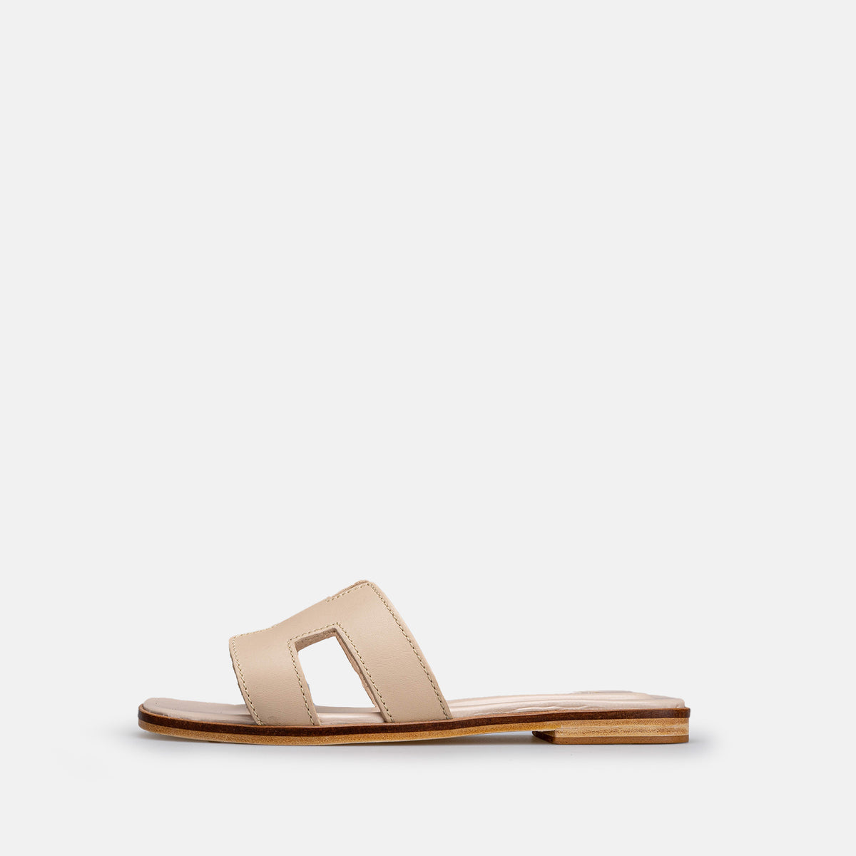 Volzak 900 Sandale en cuir Beige