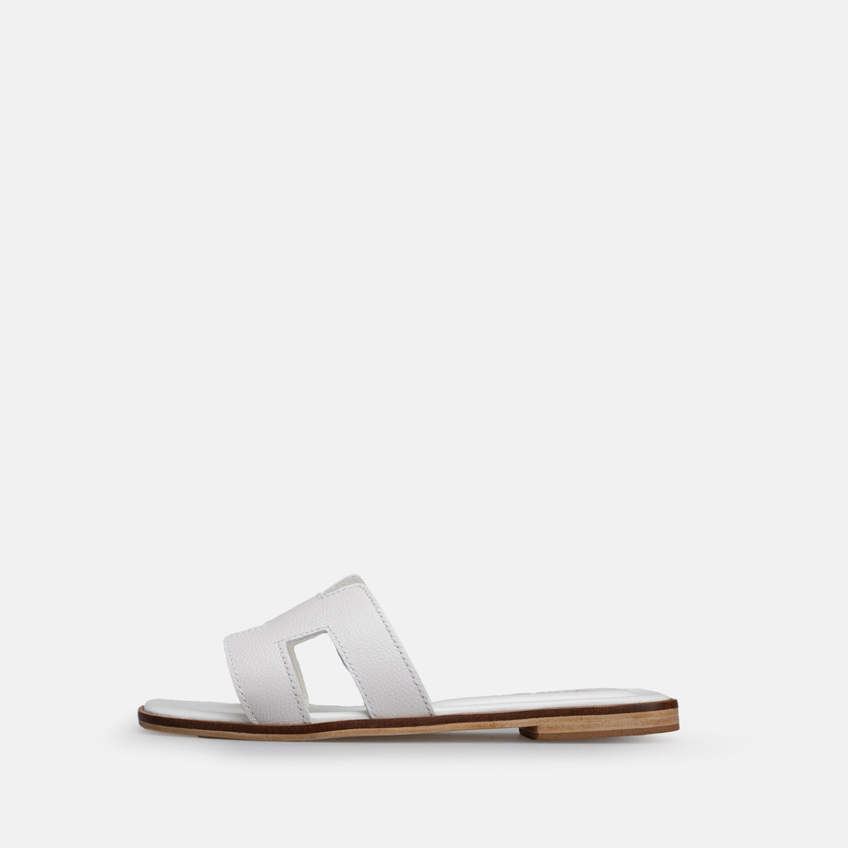 Volzak 900 Sandale en cuir Blanc