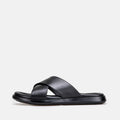 Volzak 5425 Sandale en cuir Noir