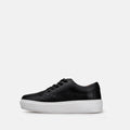 Volzak 777 Black Leather Sneakers