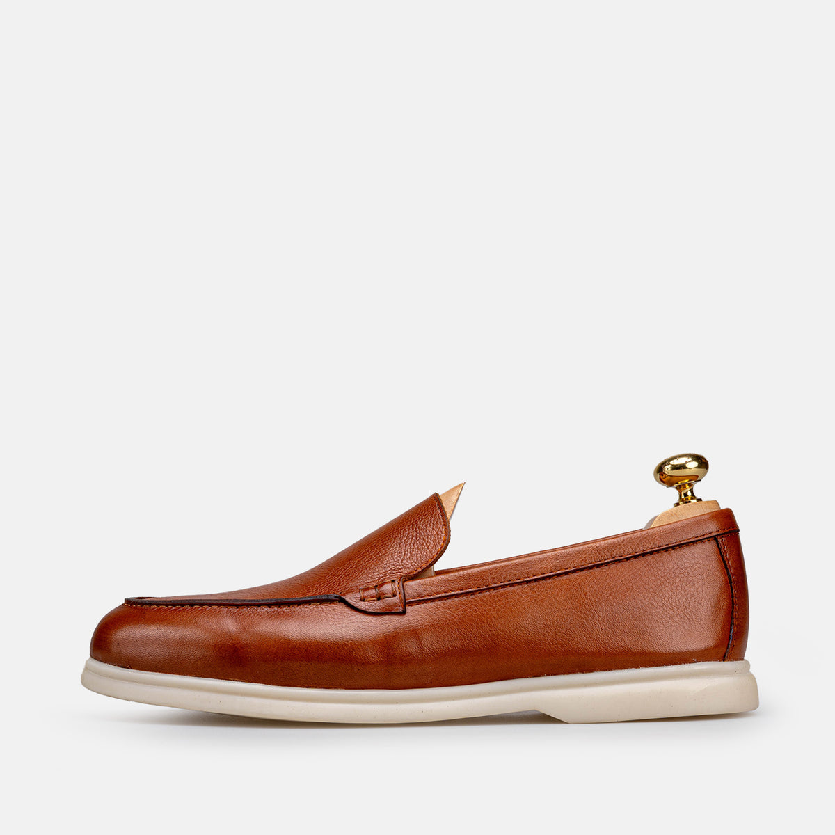 Volzak 3061 s Mocassin en cuir Camel