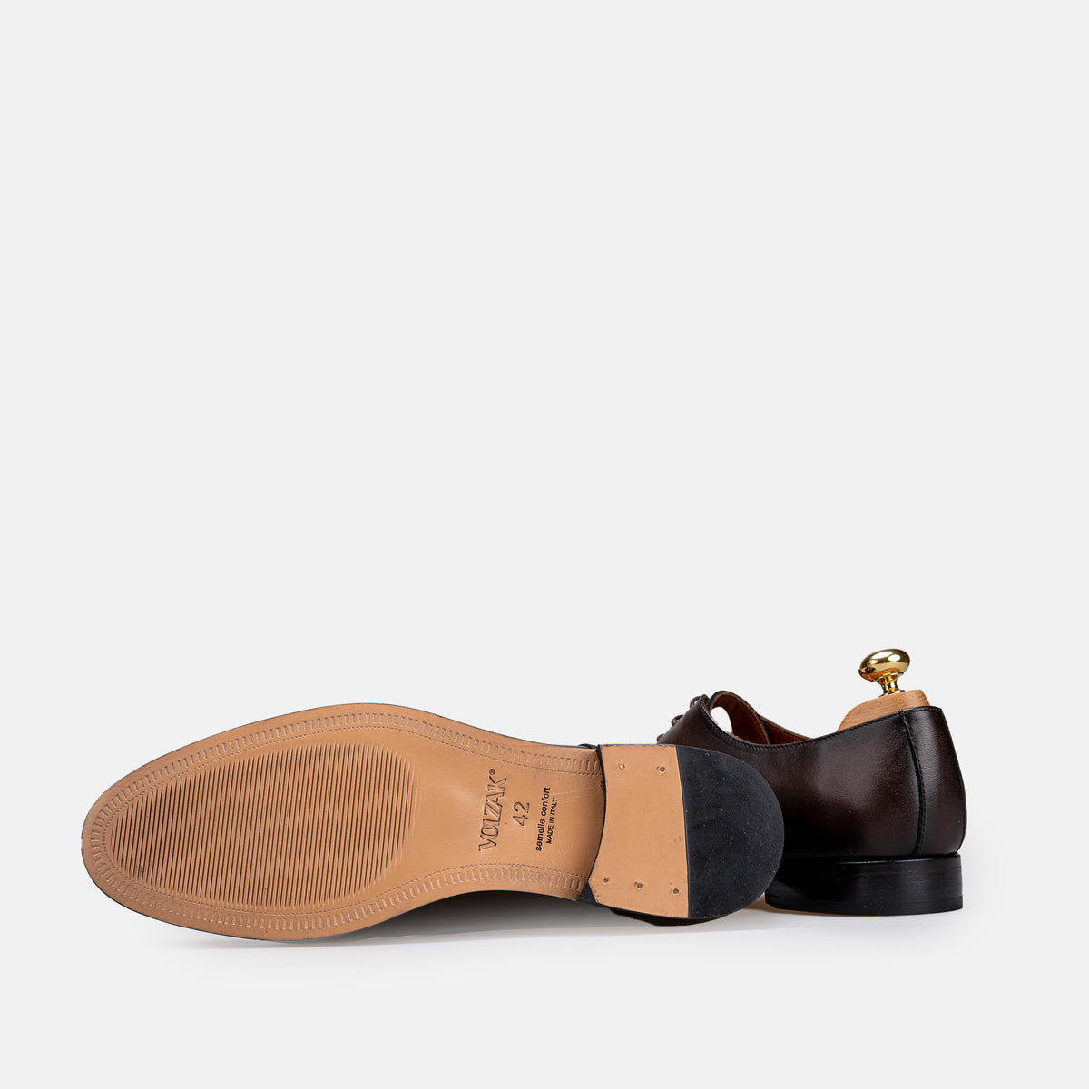 Volzak 5431 chaussure en cuir Marron