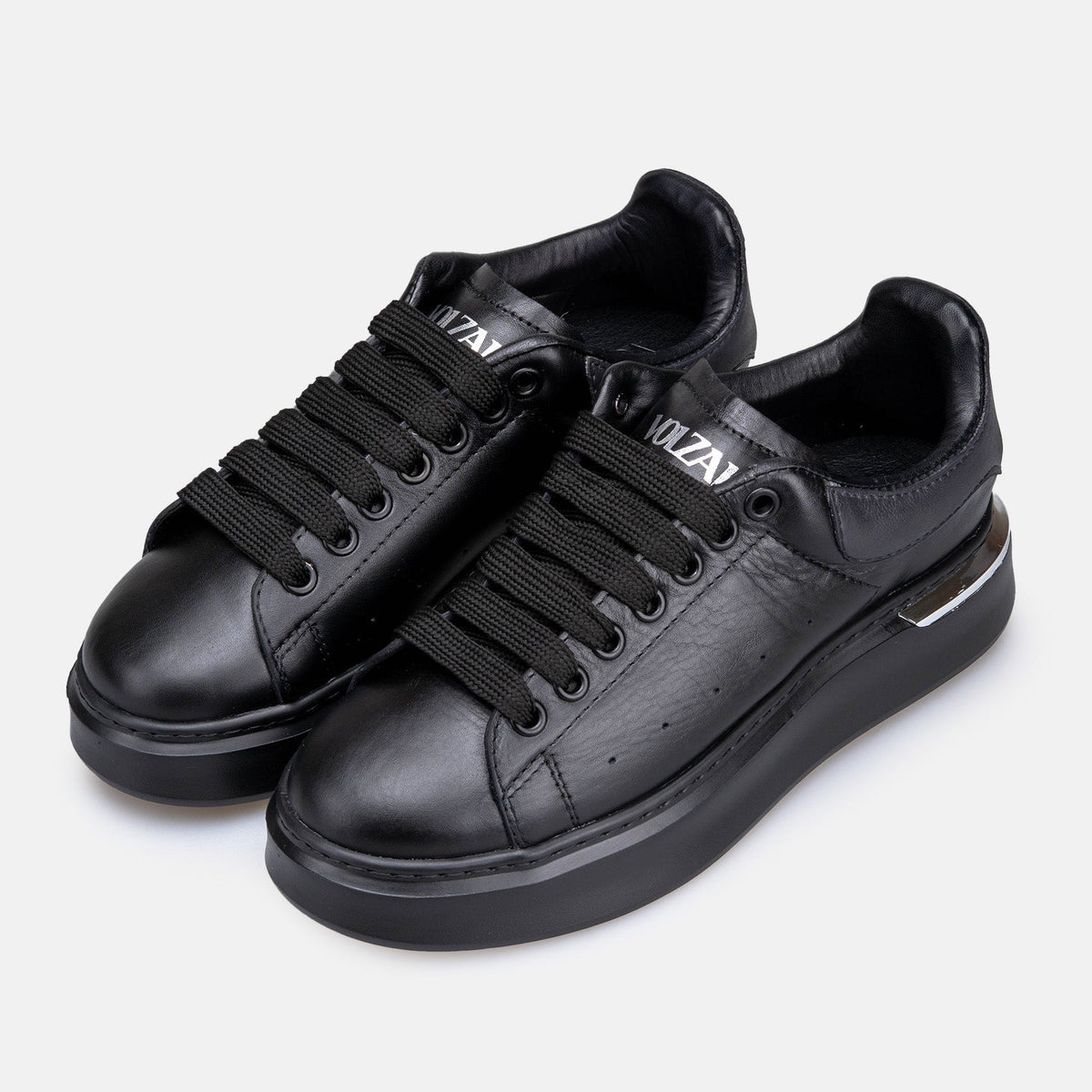 Volzak 2200 basket en cuir Noir