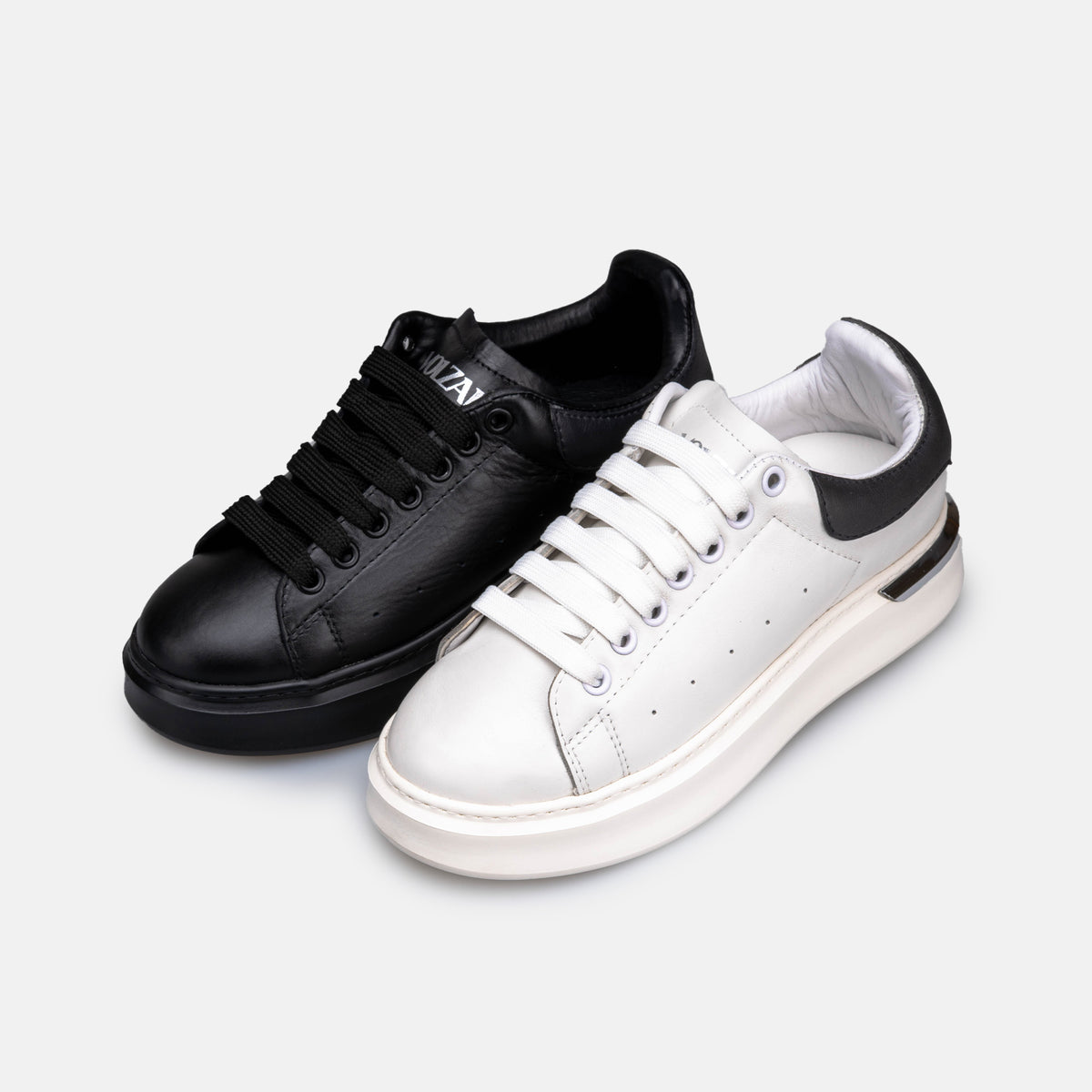 Volzak 2200 basket en cuir Blanc