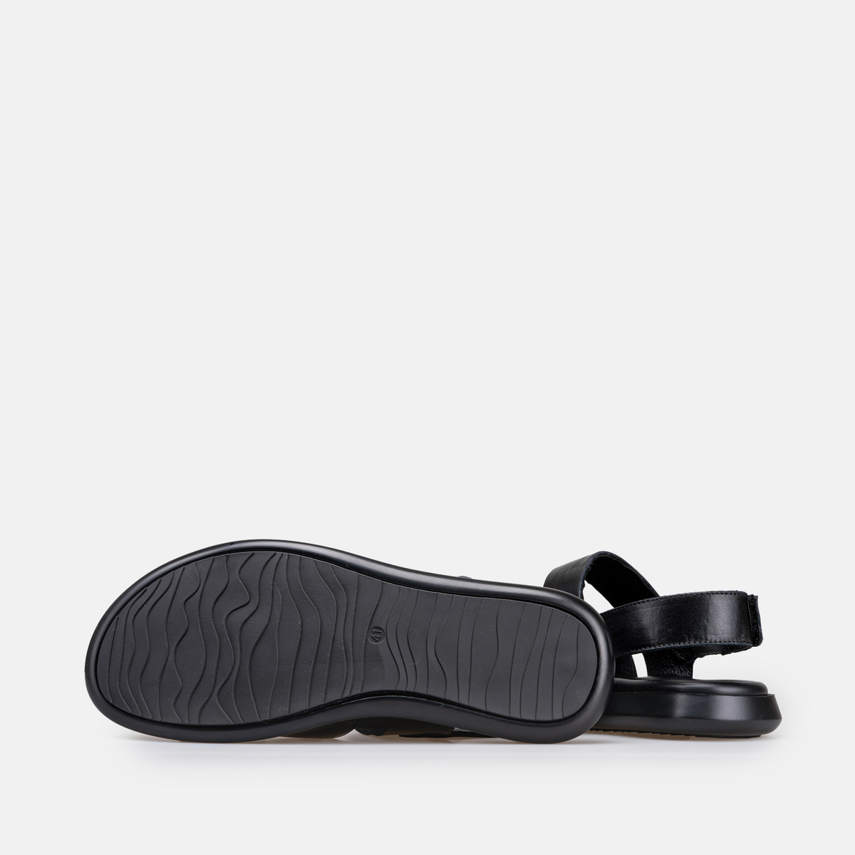 Volzak 5428 Sandale en cuir Noir