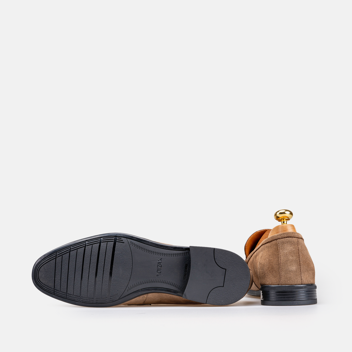 Volzak 5209 chaussure en daim Taupe