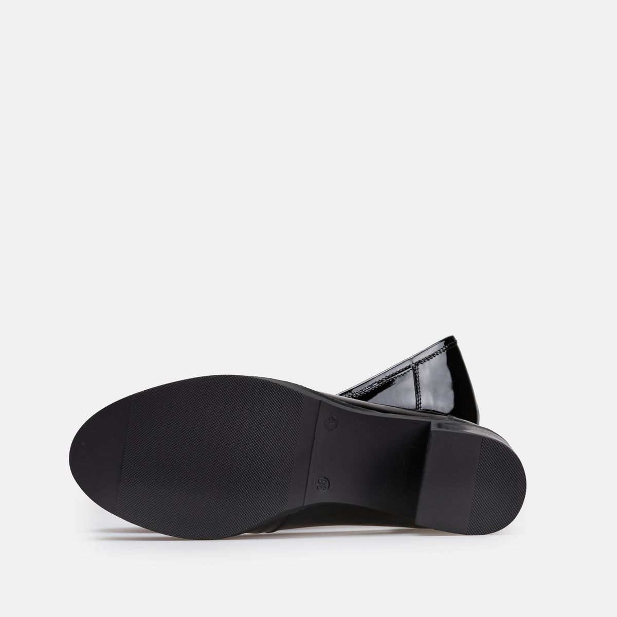 Volzak 806 chaussure en cuir Noir Vernis
