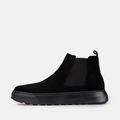 Volzak 2187 Suede Ankle Boot Black